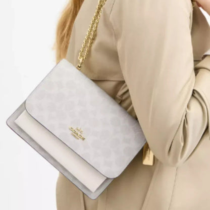Klare Crossbody Bag In Signature Canvas - Rovenze