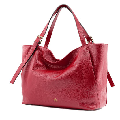 Ludmilla Large Leather Shoulder Bag – Adjustable Straps