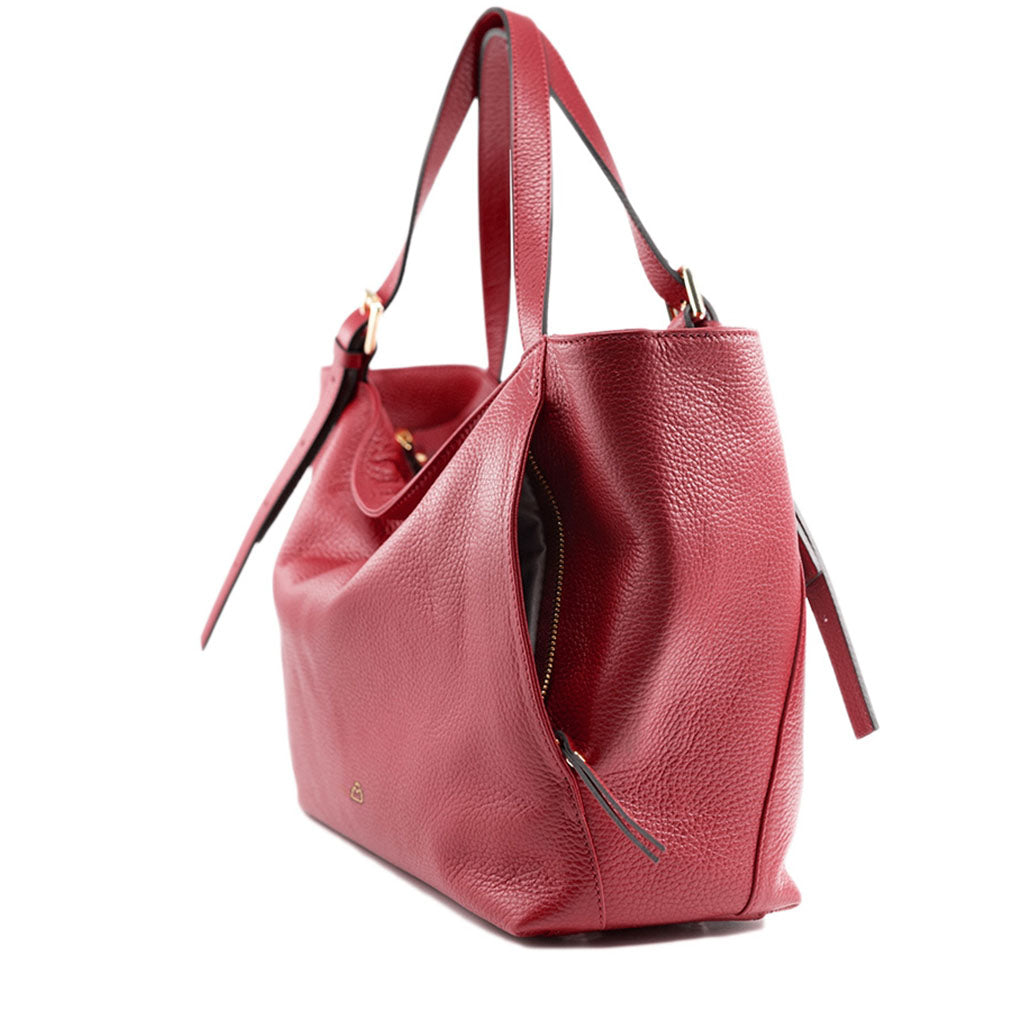 Ludmilla Large Leather Shoulder Bag – Adjustable Straps
