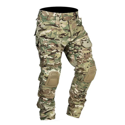 50 % RABATT – Robuste Herren-Cargohose mit integrierten Kniepolstern