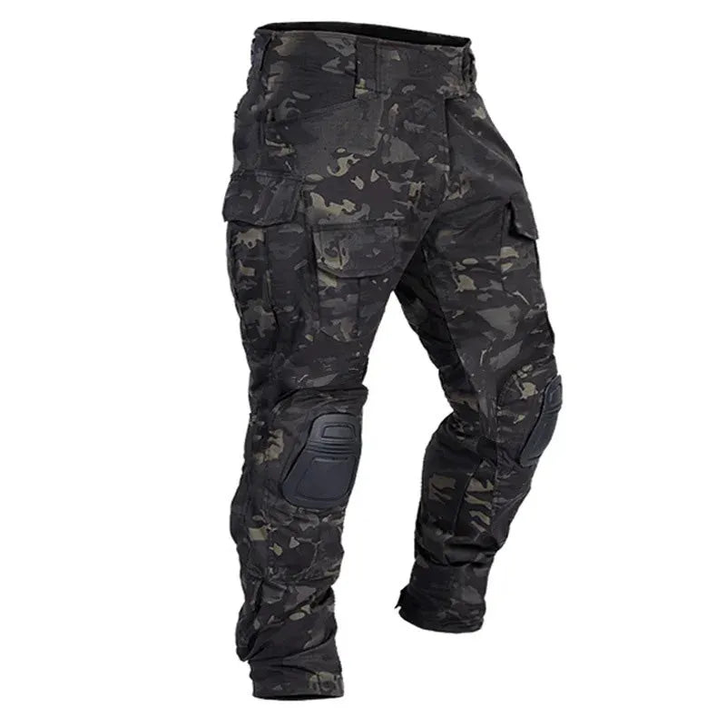50 % RABATT – Robuste Herren-Cargohose mit integrierten Kniepolstern