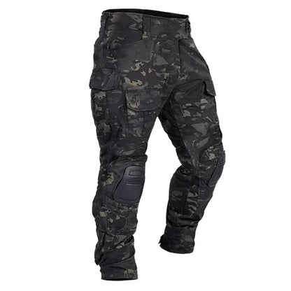 50 % RABATT – Robuste Herren-Cargohose mit integrierten Kniepolstern