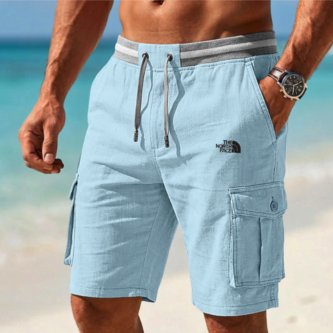 TNF™ | Premium Herren Cargo-Shorts mit Zweifarbigem Gürtel