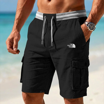 TNF™ | Premium Herren Cargo-Shorts mit Zweifarbigem Gürtel
