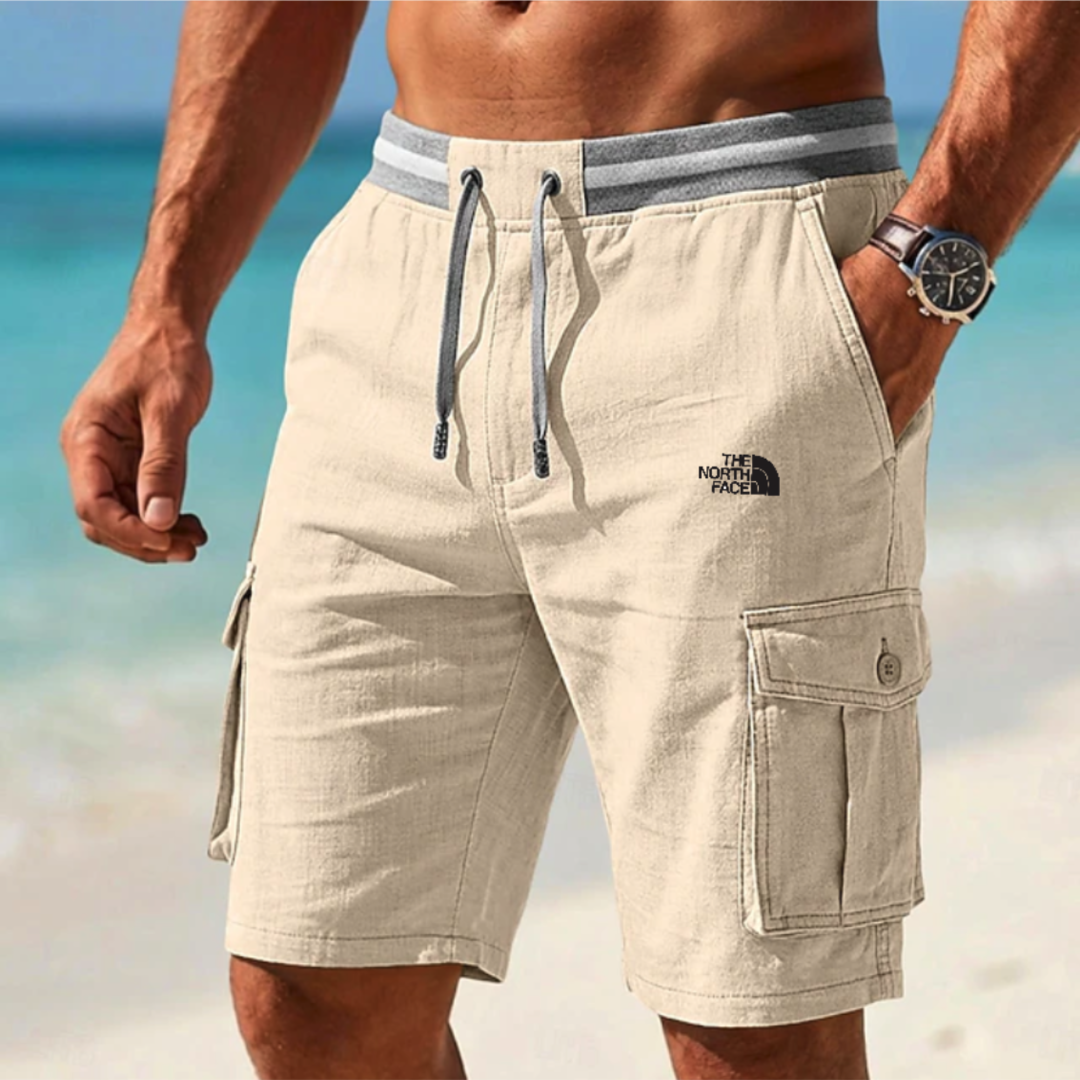 TNF™ | Premium Herren Cargo-Shorts mit Zweifarbigem Gürtel