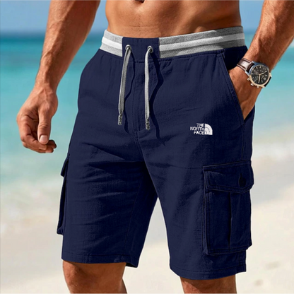 TNF™ | Premium Herren Cargo-Shorts mit Zweifarbigem Gürtel